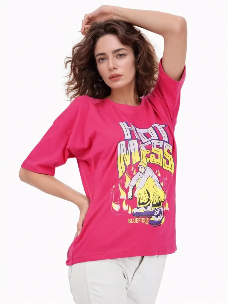 stylish printed top for girls